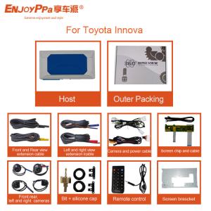 Quality High Resolution 360 Auto Camera System For Toyota Innova Parking Assistance wholesale