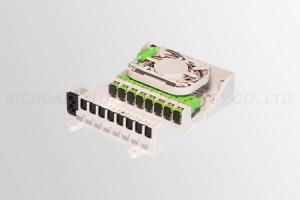 Quality OEM Fiber Optic Termination Box 8 Ports 0.9mm Pigtail ISO Certification wholesale