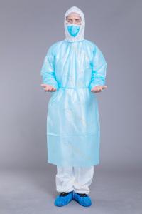 Quality Non Woven 40g Breathable Fluid Resistant Isolation Gown wholesale