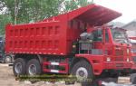 70 Ton Heavy Duty Dump Truck 6X4 Manual Transmission Type Howo Tipper Trucks