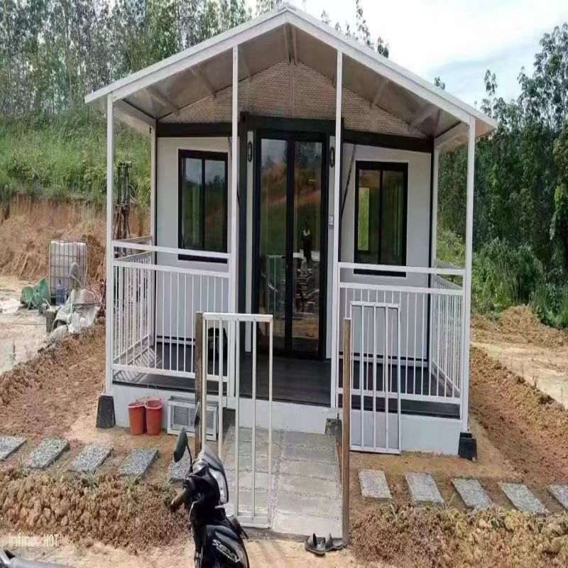 White or Customized Color Steel Prefabricated House Expandable Container Modular Home
