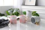 Color Glazing 8oz 220ml Daily Porcelain Coffee Tumbler With Lid