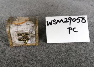 Quality 7x6.5 Polished Ornamental Wooden Boxes For Hotel wholesale