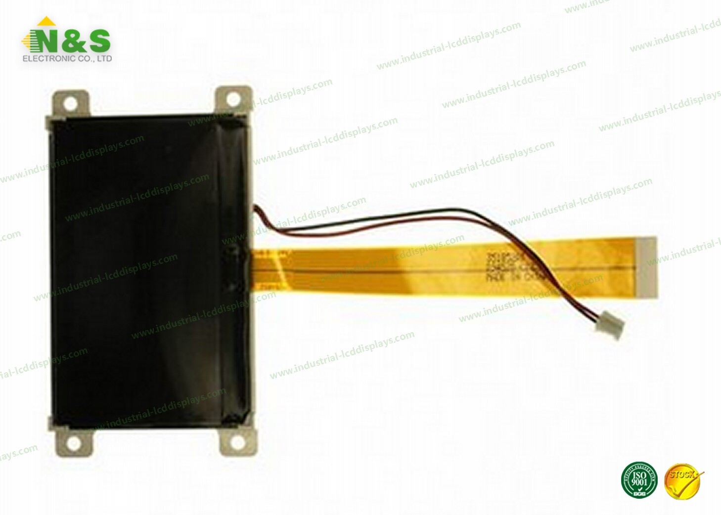 High Definition Optrex LCD Panel , 5.2" STN Black And White LCD Display F-51851GNFQJ-LB-ABN