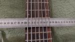 7 Strings Bass Guitar Limited Edition Clear Acrylic Body Rosewood fingerboard