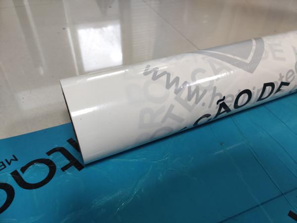 500mm 45 micron White Film Printing Logo UV Blocking Window Glass Protection