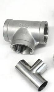 Quality OEM 10mm Stainless Steel Pipe Tee WP321 Grade wholesale