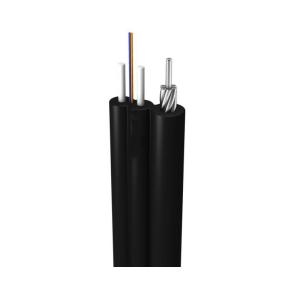 Quality GJYXFCH Single Mode Fiber Optic Cable 24 Core Armored Outdoor Aerial Cable wholesale
