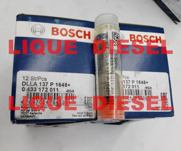BOSCH Injector Nozzle 0433172011 , DLLA137P1648 , 0 433 172 011 , DLLA 137 P