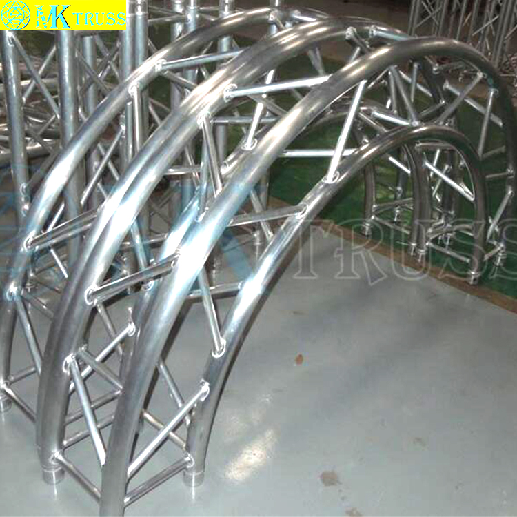 Fashionable Aluminum 6082-T6 Flat Circle Roof Truss System for Event Setup and Design