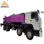 Truck Mounted Water Well Drill Rig With Mud Pump Hydraulic Water Well Drilling