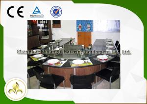 Quality Induction / Electric Teppanyaki Grill , Table Top Griddle Electric Commercial Grill wholesale