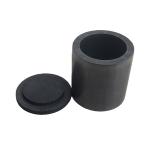 Single Ear Graphite Clay Crucible for Smelting Gold Silver Metal at High