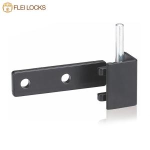 Quality Panel Cabinet Zinc Alloy Die-Casting Door Black Pin Hinge Metal Hinge wholesale