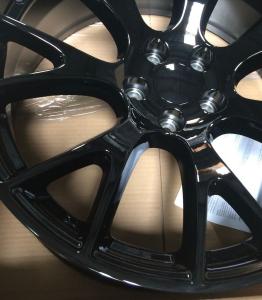 Quality Hellcat Gloss Black Replica Wheels Rims Jeep Grand Cherokee Fits 22&quot; 9&quot; wholesale