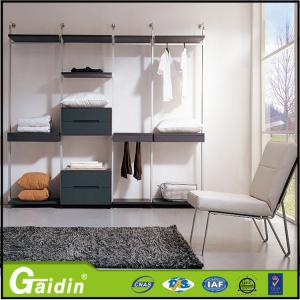 Quality hottest luxury modern design save space cloth modular wardrobe wholesale