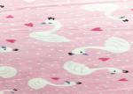 Pure Printed Cartoon Animal Flannel Fabric For Baby Blanket