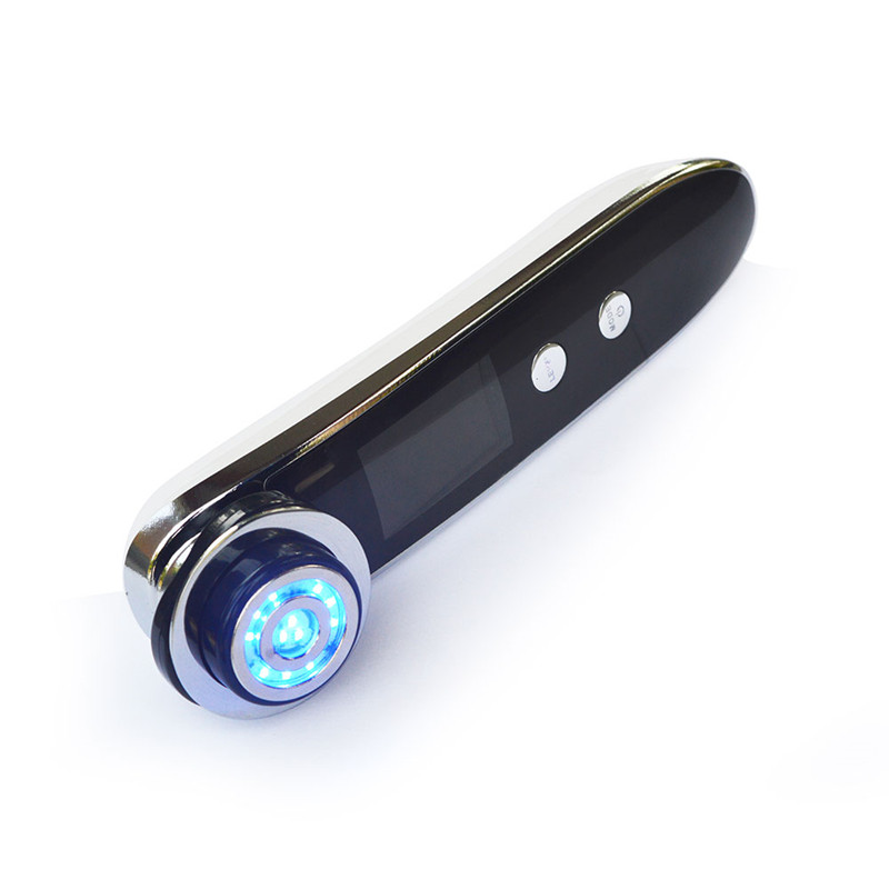 6 In 1 Multifunction Beauty Device RF Hot Cold Led Light Therapy ION Vibrate Machine