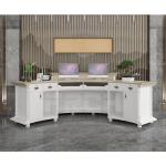 Rhombus Led Salon Reception Desk Gym Shop Cash Counter 240cm Length