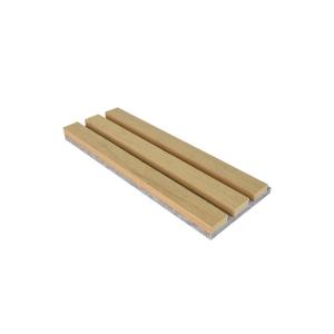 Quality Bespoke Soundproof Solid Wood Slat Acoustic Panels 21mm Thickness 0.85 NRC wholesale