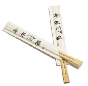 Quality Twins Disposable Bamboo Chopsticks In Individual Paper Opp Pack wholesale