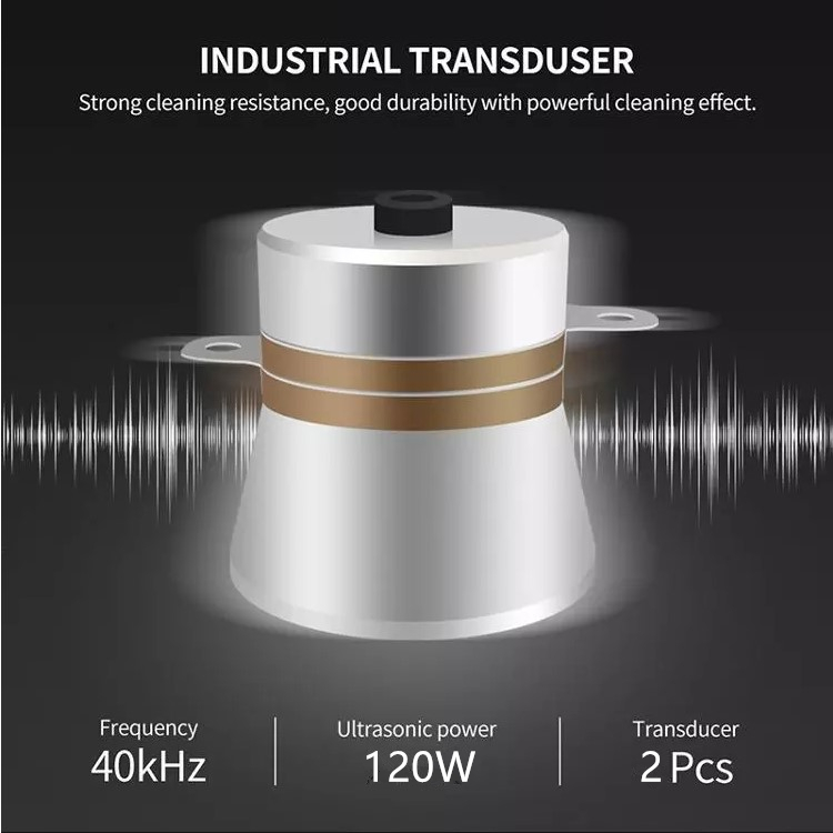 Heater OEM Digital Ultrasonic Cleaner 3L 120W With Digital Timer