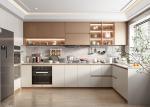 Luxury Hotel European Karachi Kitchen Furniture Modern Kitchen Cabinets Gray