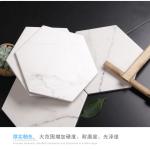 Hexagon Mable Look 200X230mm Living Room Porcelain Floor Tile