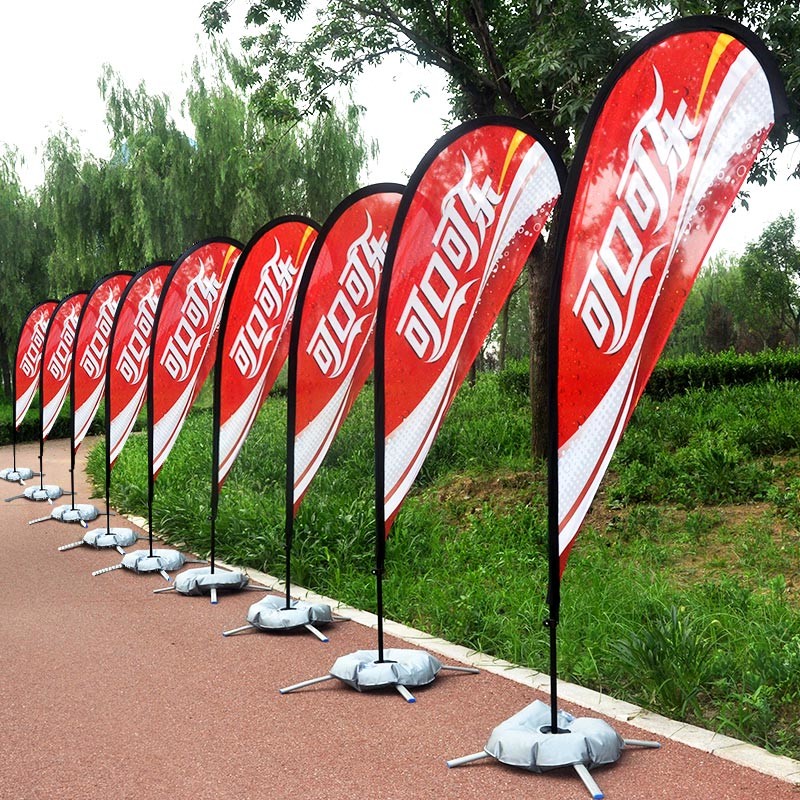 Aluminium Fiberglass Outdoor Banner Flags