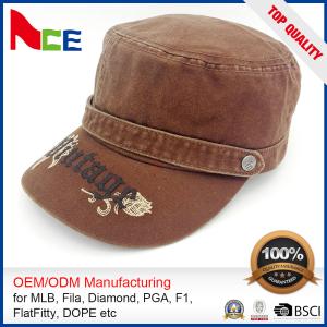 Quality Custom Embroidered Military Caps , Military Boonie Cap Autumn Winter Fitted wholesale