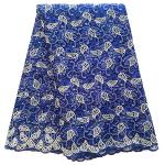 F50251 Latest design customizable embroidery chemical lace fabric/ african lace