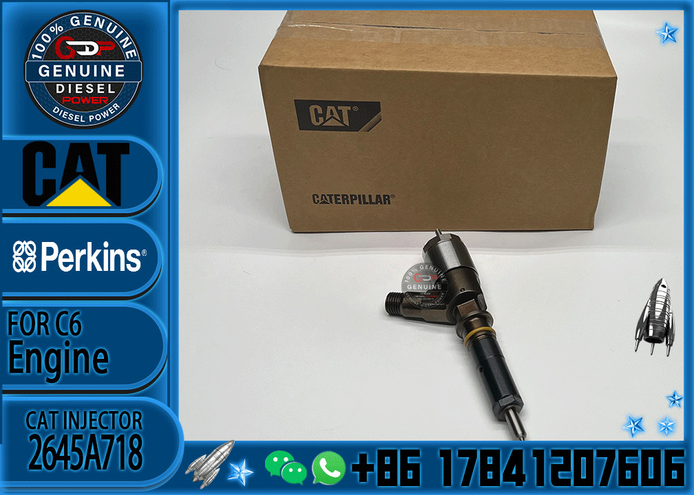 Diesel Engine Fuel Injector Excavator Accessories Diesel Motor Parts 2645A718 for Caterpillar CAT C4.4 320D