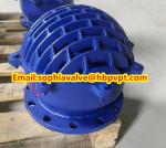foot valve with resilient seal flange standard BS4504