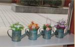 Creative Iron Watering Pot Garden Decoration