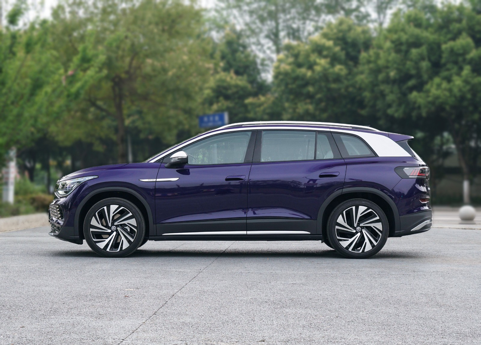 New car ID.6 X 2022 Powerful Four-Wheel Drive Edition which best selling in China