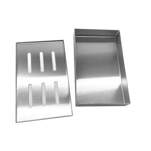 Quality Square 304 300g ODM Stainless Steel Smoker Box wholesale