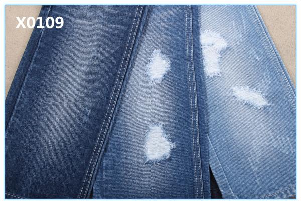 Cheap 100% Cotton Twill Denim Fabric Heavy Weight for Garment Dress Jean for sale