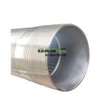 Highly Wire Wrapped Screen for Water Well Systems V-Shaped Wire 0.5mm Slot Size