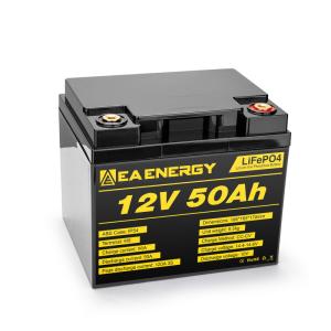 Quality 12V 50Ah Deep Cycle LiFePO4 Battery CE UL UN38.3 MSDS Approved wholesale