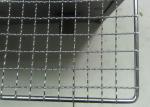 Portable Barbecue Grill Wire Mesh , Outdoor Barbecue Grill Netting For Roast