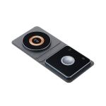 9V 3A Foldable Wireless Charging Travel 3 In 1 Charger 75g 5W 7.5W 10W