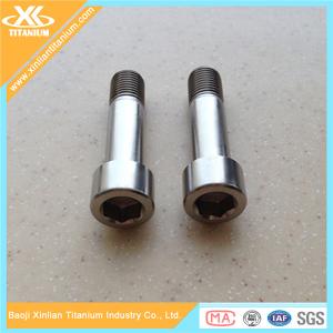 Quality Metric Gr2 DIN912 Titanium Hex Socket Cap Screws Fasteners wholesale