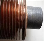 DELLOK Copper Stainless Steel Tube With Aluminium SS Spiral L/LL/KL Fins Or