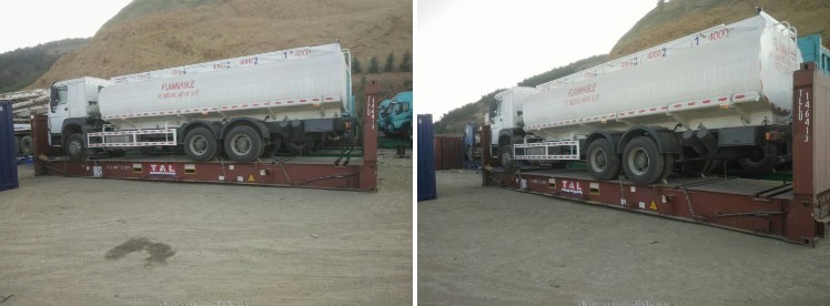 Sinotruk Howo Oil Tanker Lorry 8x4 28000L