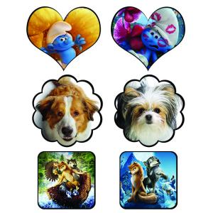Quality Eco Friendly 3D Lenticular Printing Service Thermal On Textile Soft Material wholesale