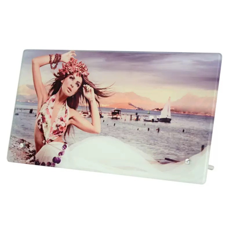 Blank Coated Sublimation Glass Photo Frame Sleek And Modern Design
