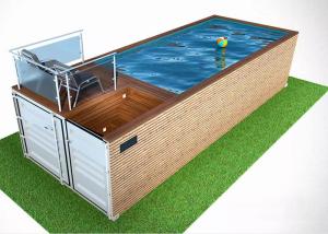 Quality Topshaw Customize Free Design 20ft 40ft Australia DIY Shipping Container Pools wholesale