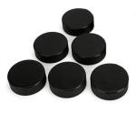 Non Toxic 76x25MM Ice Hockey Puck Silicone Rubber Toys