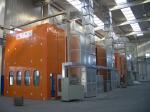 Bus Painting Chamber Air Flow Full Downdraft Spray Booth For Vehicle