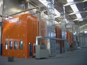 Quality Bus Painting Chamber Air Flow Full Downdraft Spray Booth For Vehicle wholesale